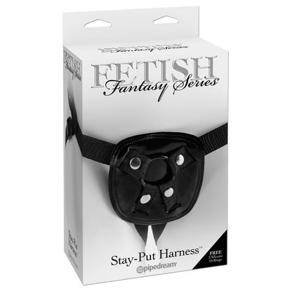 FETISH FANTASY HARNESS - ARNÉS STAY-PUT COLOR NEGRO