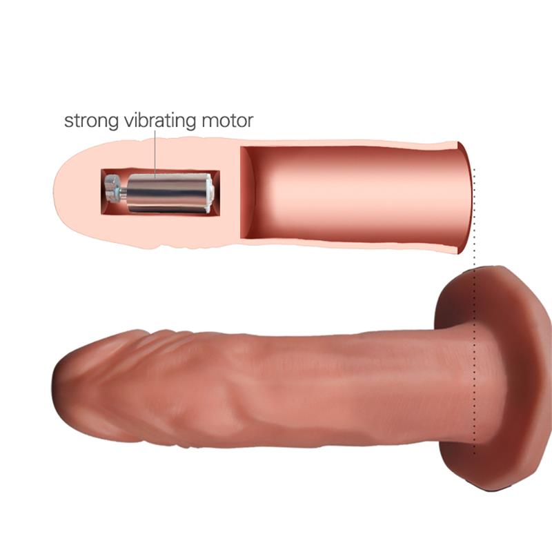 LOVETOY - ARNÉS UNISEX PENE HUECO CON VIBRACIÓN
