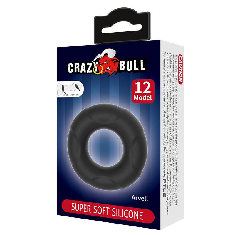 CRAZY BULL - ARVELL ANILLO PARA EL PENE SILICONA MOD 12