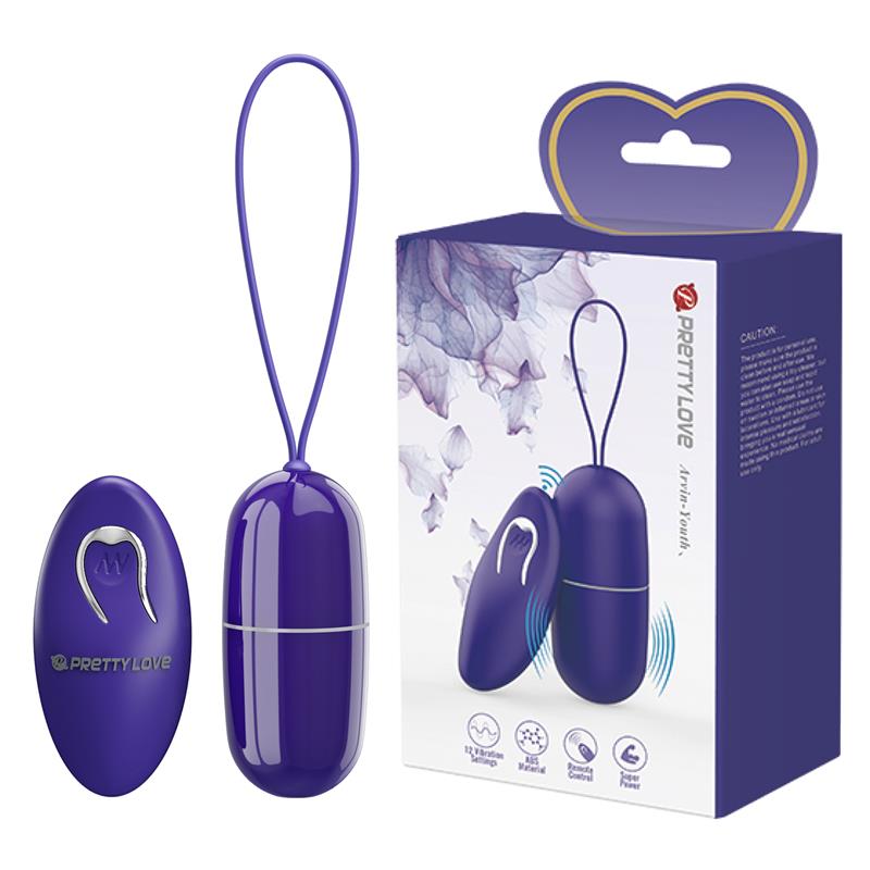 PRETTYLOVE - ARVIN YOUTH HUEVO VIBRADOR CON CONTROL REMOTO