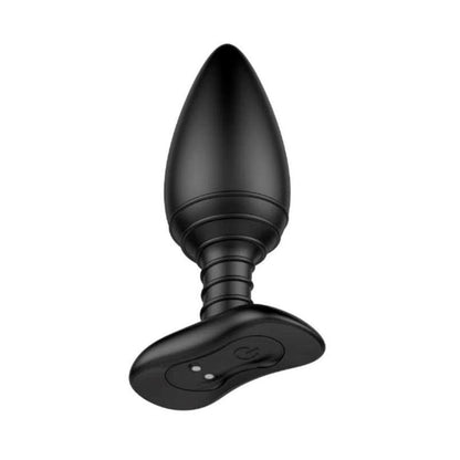 ACTION - ASHER PLUG ANAL CON CONTROL REMOTO USB MAGNÉTICO NEGRO