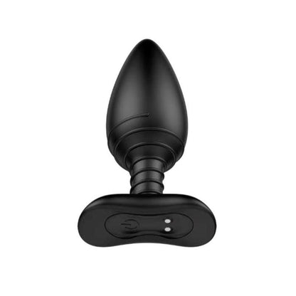 ACTION - ASHER PLUG ANAL CON CONTROL REMOTO USB MAGNÉTICO NEGRO