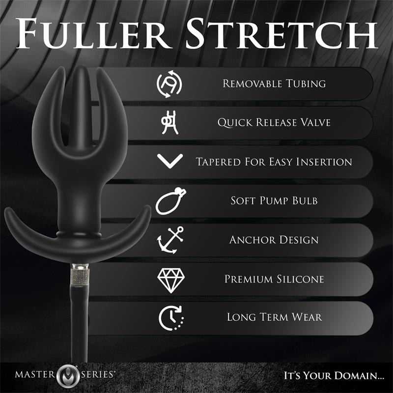 MASTER SERIES - ASS BOUND PLUG ANAL INFLABLE