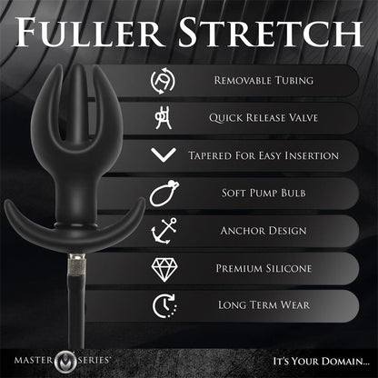MASTER SERIES - ASS BOUND PLUG ANAL INFLABLE