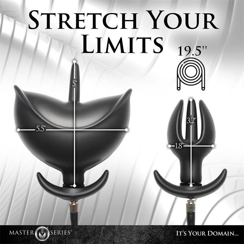 MASTER SERIES - ASS BOUND PLUG ANAL INFLABLE