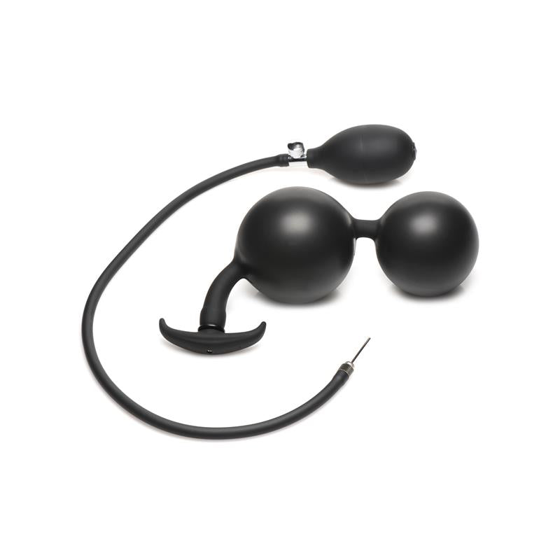MASTER SERIES - ASS RATTLER BOLAS ANALES CON INFLADO Y PESO