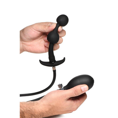 MASTER SERIES - ASS RATTLER BOLAS ANALES CON INFLADO Y PESO