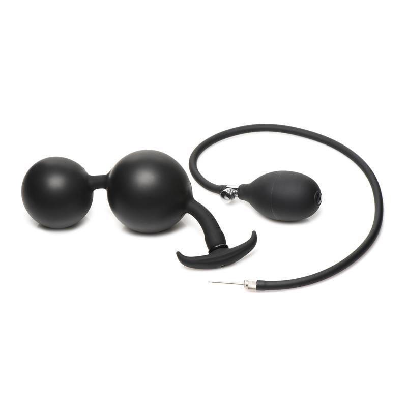 MASTER SERIES - ASS RATTLER BOLAS ANALES CON INFLADO Y PESO