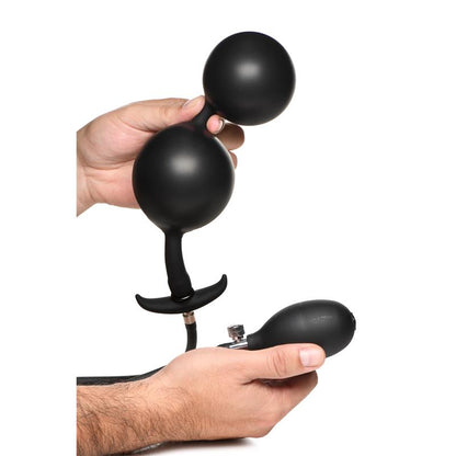 MASTER SERIES - ASS RATTLER BOLAS ANALES CON INFLADO Y PESO
