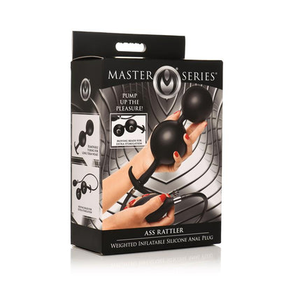 MASTER SERIES - ASS RATTLER BOLAS ANALES CON INFLADO Y PESO