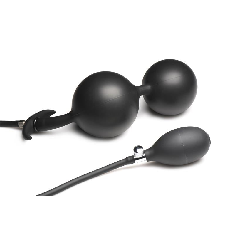 MASTER SERIES - ASS RATTLER BOLAS ANALES CON INFLADO Y PESO