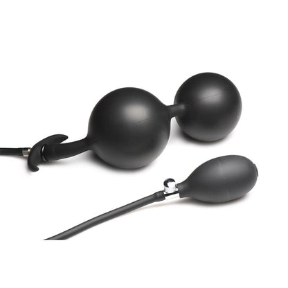 MASTER SERIES - ASS RATTLER BOLAS ANALES CON INFLADO Y PESO