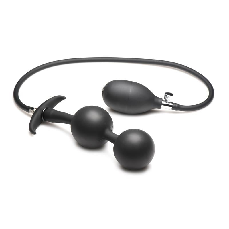 MASTER SERIES - ASS RATTLER BOLAS ANALES CON INFLADO Y PESO