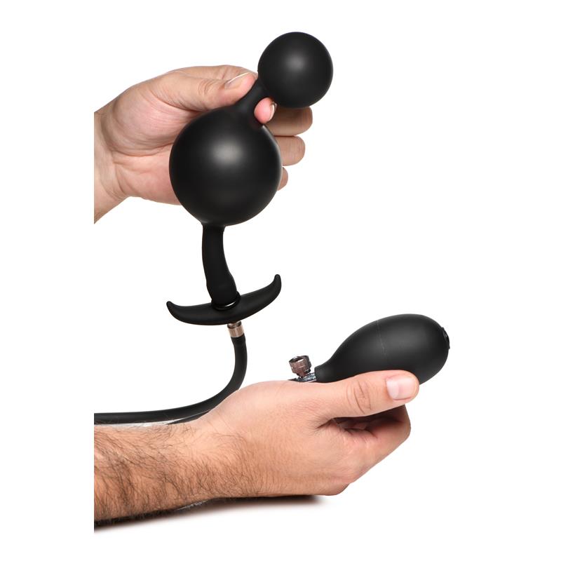 MASTER SERIES - ASS RATTLER BOLAS ANALES CON INFLADO Y PESO