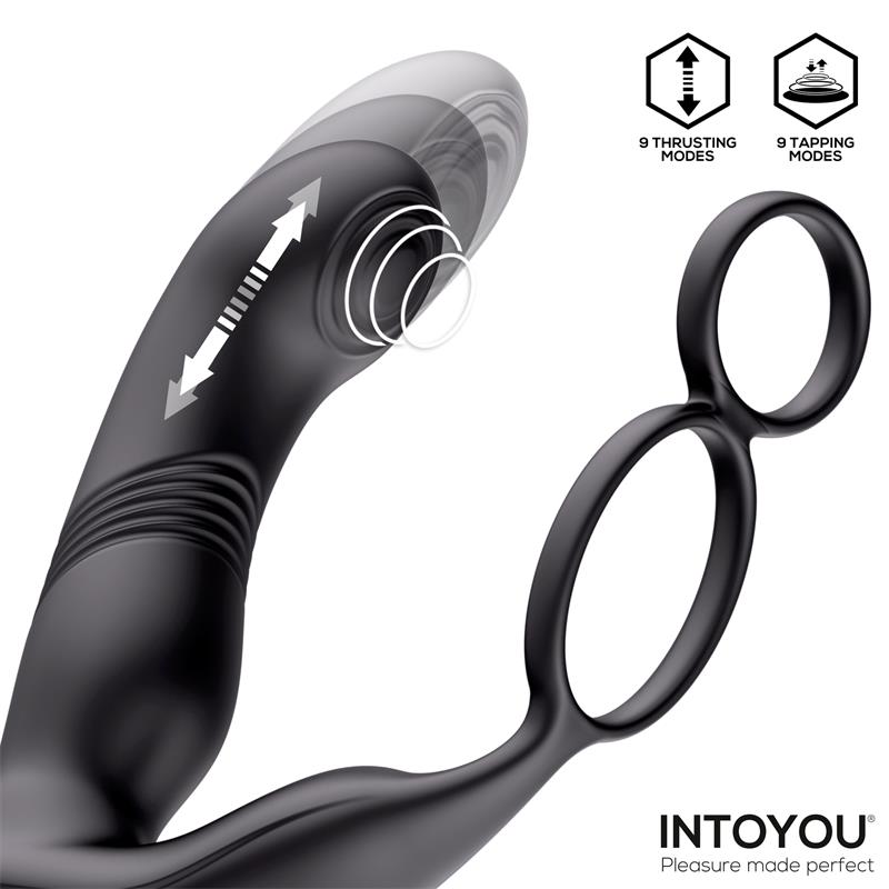 INTOYOU - ASTEX MASAJEADOR PROSTÁTICO CON THRUSTING Y TAPPING