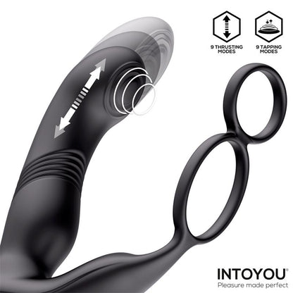 INTOYOU - ASTEX MASAJEADOR PROSTÁTICO CON THRUSTING Y TAPPING
