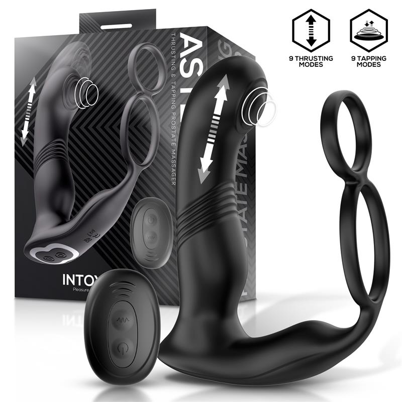 INTOYOU - ASTEX MASAJEADOR PROSTÁTICO CON THRUSTING Y TAPPING