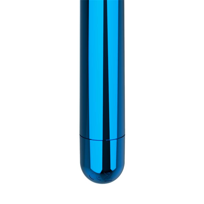 LATETOBED - ASTRO VIBRADOR 10 FUNCIONES 18.5 CM USB AZUL