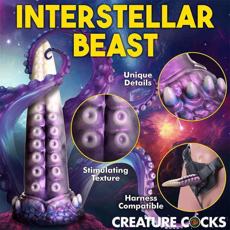 CREATURE COCKS - ASTROPUS DILDO TENTÁCULO SILICONA