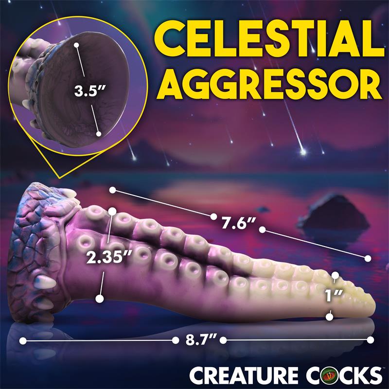 CREATURE COCKS - ASTROPUS DILDO TENTÁCULO SILICONA
