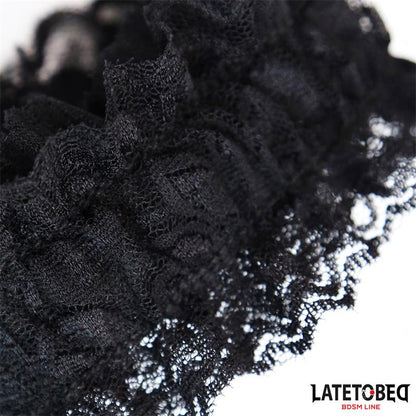 LATETOBED BDSM LINE - ATADURA DE ENCAJE NEGRO