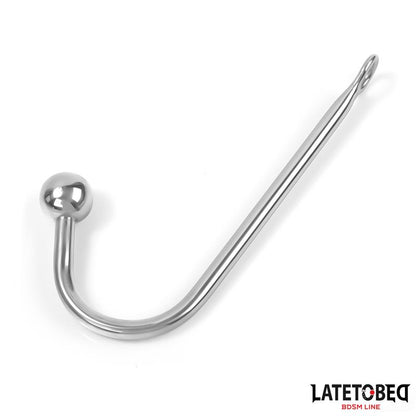 LATETOBED BDSM LINE - ATADURAS CON MORDAZA, ESPOSAS Y GANCHO ANAL