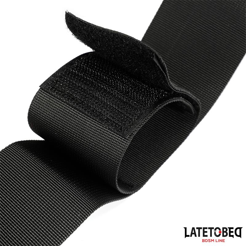 LATETOBED BDSM LINE - ATADURAS DE CINTURA Y ESPOSAS