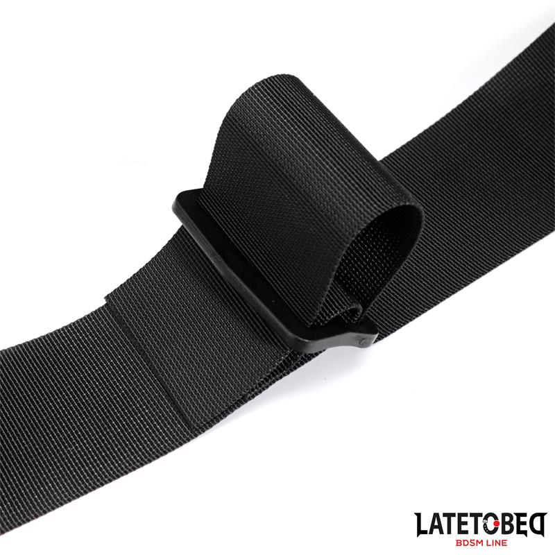 LATETOBED BDSM LINE - ATADURAS DE CINTURA Y ESPOSAS