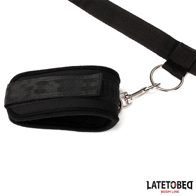 LATETOBED BDSM LINE - ATADURAS PARA LA CAMA CON 4 ENGANCHES