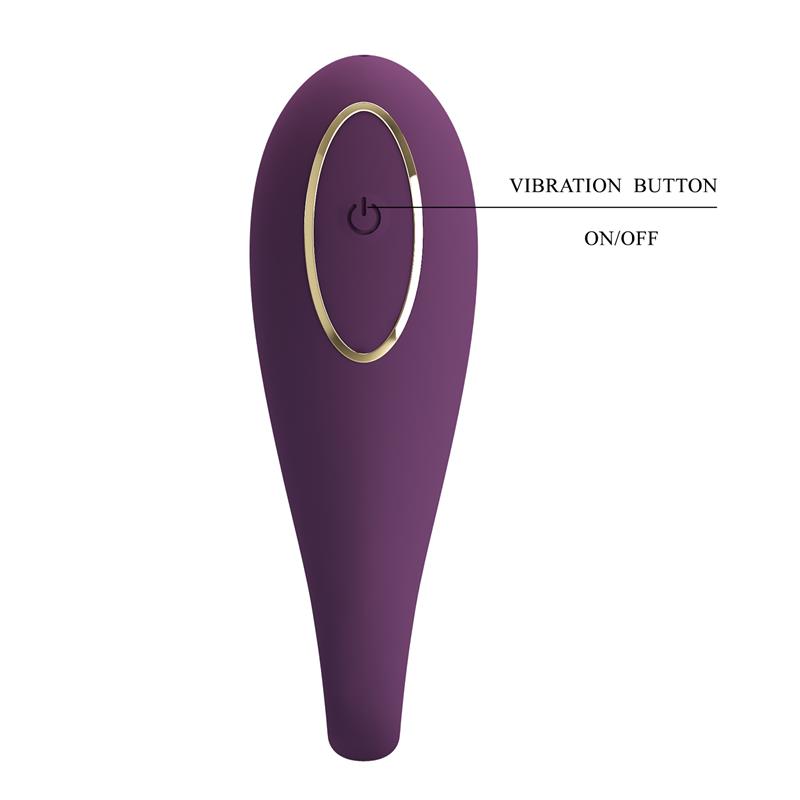 PRETTYLOVE - AUGUST VIBRADOR DE PAREJAS CON APP LILA