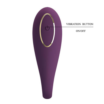 PRETTYLOVE - AUGUST VIBRADOR DE PAREJAS CON APP LILA
