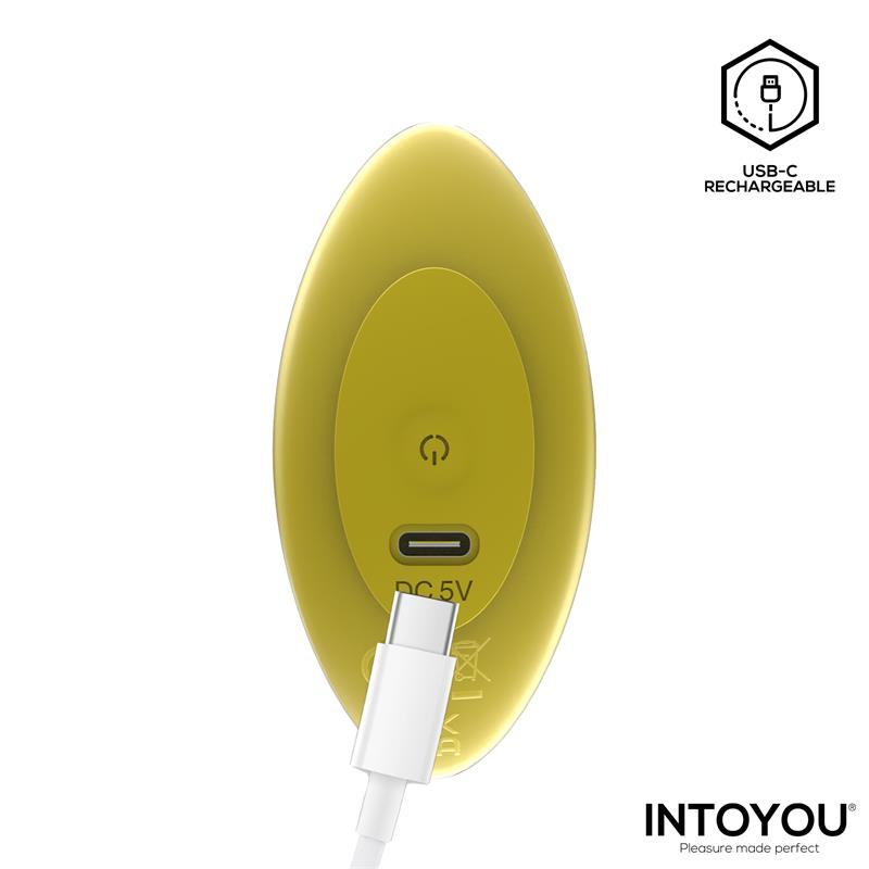 INTOYOU - AURIA PLUG ANAL CON VIBRACIÓN Y CONTROL REMOTO USB-C
