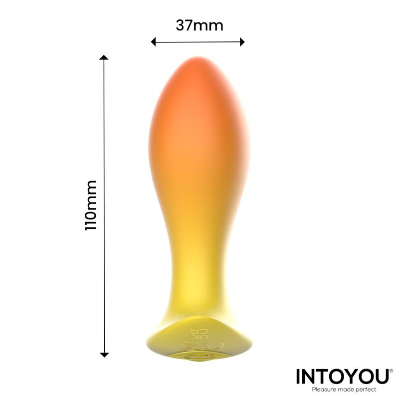 INTOYOU - AURIA PLUG ANAL CON VIBRACIÓN Y CONTROL REMOTO USB-C