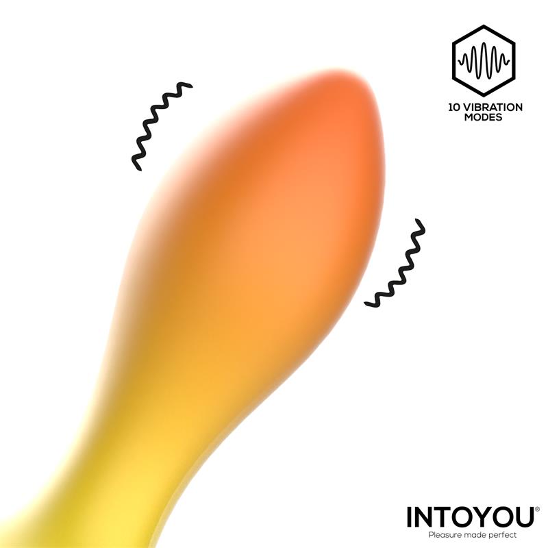 INTOYOU - AURIA PLUG ANAL CON VIBRACIÓN Y CONTROL REMOTO USB-C