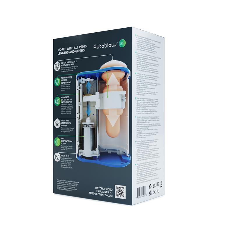 AUTOBLOW - MASTURBADOR A. I.+ INTELIGENCIA ARTIFICIAL