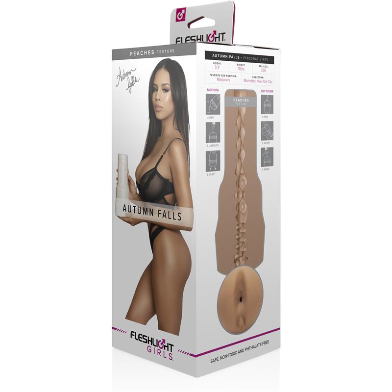 FLESHLIGHT - AUTUMN FALLS PEACHES ANO
