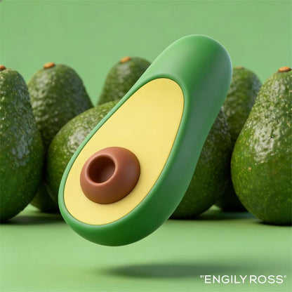 ENGILY ROSS - AVOCADO ESTIMULADOR DE CLÍTORIS CON SUCCIÓN