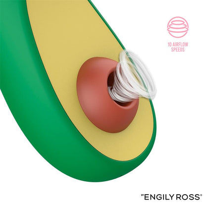 ENGILY ROSS - AVOCADO ESTIMULADOR DE CLÍTORIS CON SUCCIÓN