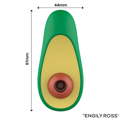 ENGILY ROSS - AVOCADO ESTIMULADOR DE CLÍTORIS CON SUCCIÓN