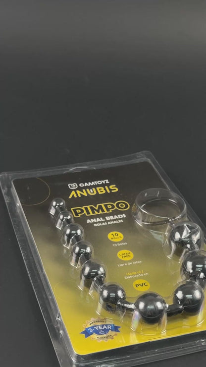 CAMTOYZ - CONTAS ANAIS BLACK PIMPO