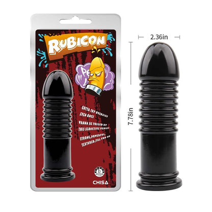 CHISA - BACKDOOR BUDDY DILDO ANAL 7.7 - 19.5CM NEGRO