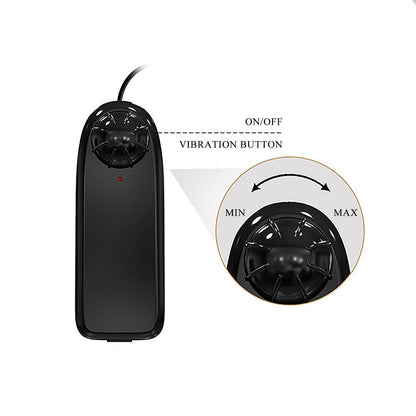 BAILE - BAHAMUT VIBRADOR REALÍSTICO 21.8 CM NATURAL CONTROL REMOTO