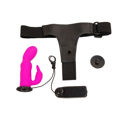 BAILE - ARNÉS CON DILDO PÚRPURA 15 CM