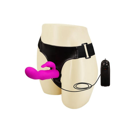 BAILE - ARNÉS CON DILDO PÚRPURA 15 CM