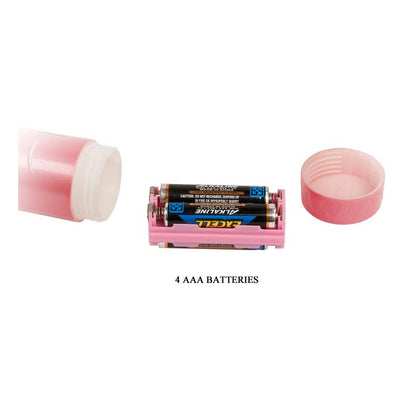 BAILE - ARNÉS CON DILDO VIBRADOR ROSA 18 CM