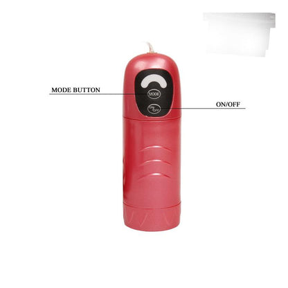 BAILE - ARNÉS CON DILDO VIBRADOR ROSA 18 CM