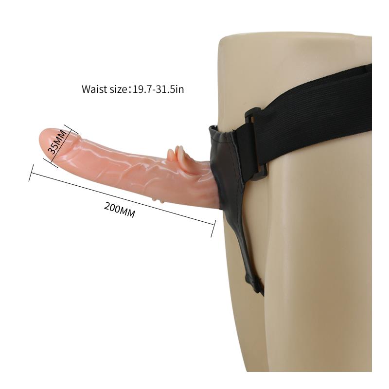 BAILE - ARNÉS CON DILDO Y CONTROL REMOTO 18 CM