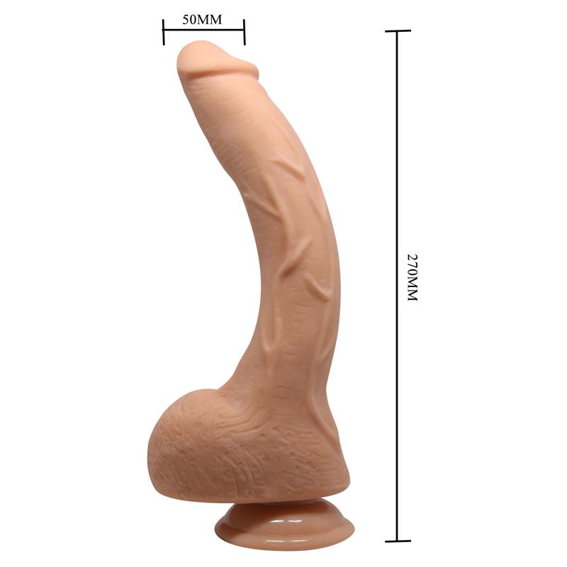 BAILE - DILDO CON VENTOSA Y VIBRACIÓN