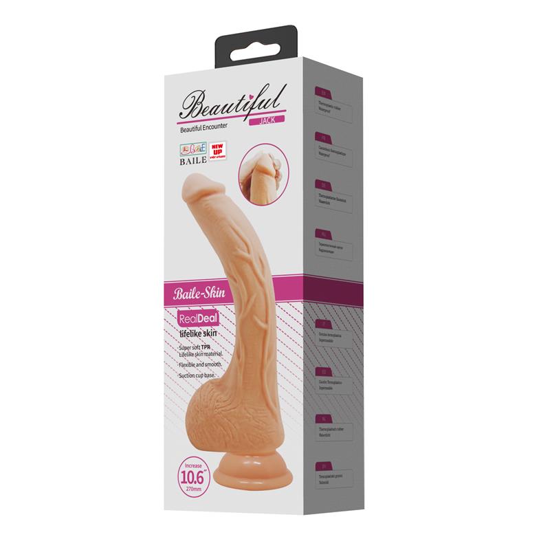 BAILE - DILDO CON VENTOSA Y VIBRACIÓN