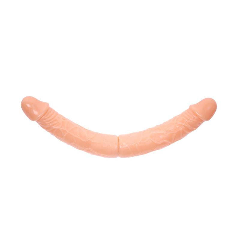 BAILE - DILDO DOBLE COLOR NATURAL